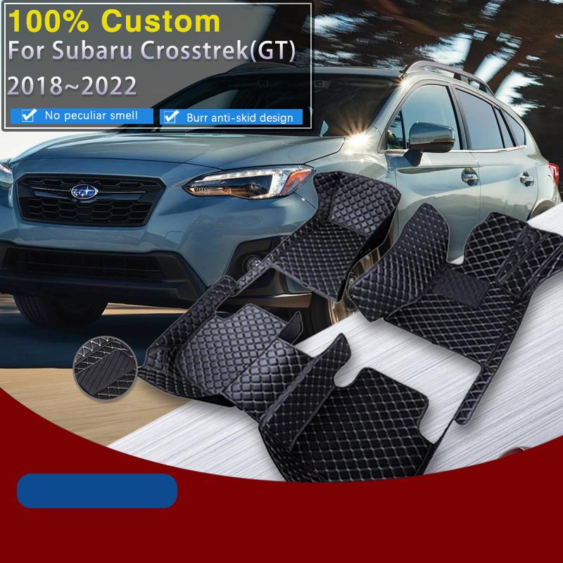 Автомобильные коврики для Subaru XV Crosstrek GT 2018 ~ 2022 2021, кожаный защитный коврик для пола, коврики, детали интерьера, Стайлинг
Автомобильные коврики для Subaru XV Crosstrek GT 2018 ~ 2022 2021, кожаный защитный коврик для пола, коврики, детали интерьера, Стайлинг
