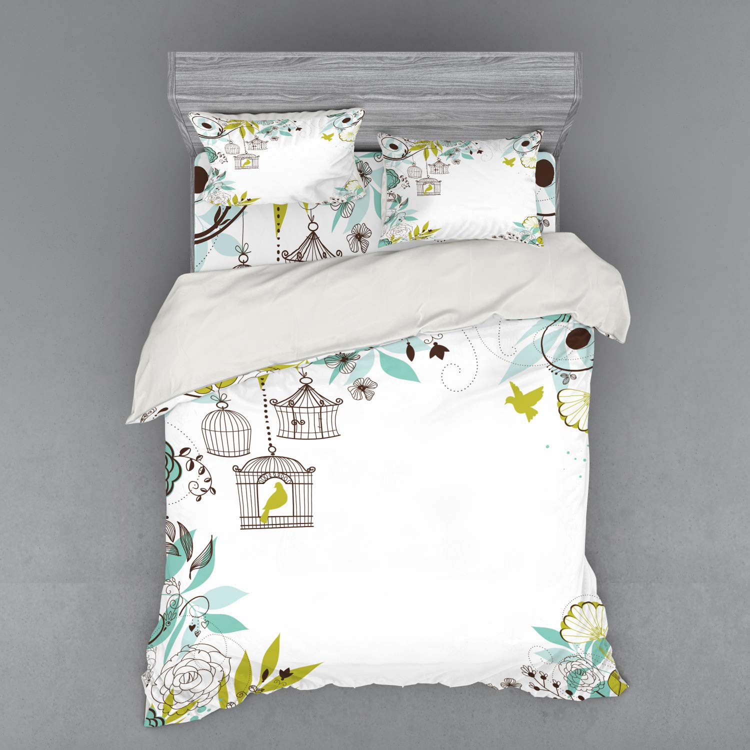 Cage Duvet Cover Set for Teens Adults Queen Quilt Covers Lightweight Down Bedroom Decor 2 Pillowcases 1 Duvet Cover No Comforter (135x200cm)
Cage Duvet Cover Set for Teens Adults Queen Quilt Covers Lightweight Down Bedroom Decor 2 Pillowcases 1 Duvet Cover No Comforter (135x200cm)