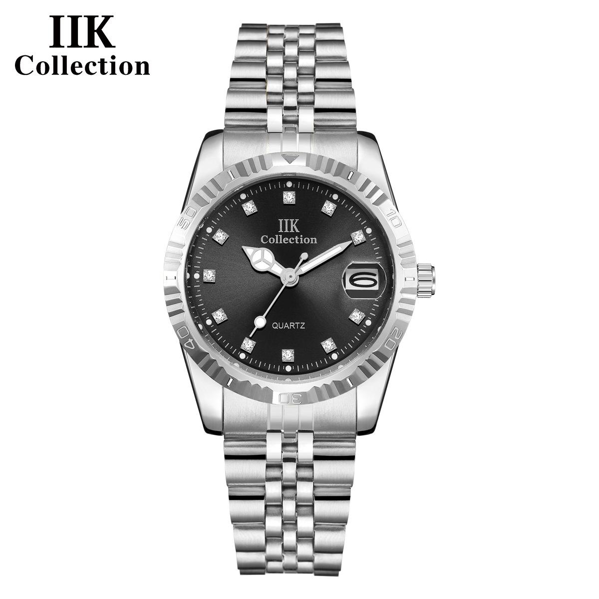 IIK Новые модные деловые женские часы для пары Простые водонепроницаемые кварцевые часы из нержавеющей стали GB967L
IIK Новые модные деловые женские часы для пары Простые водонепроницаемые кварцевые часы из нержавеющей стали GB967L