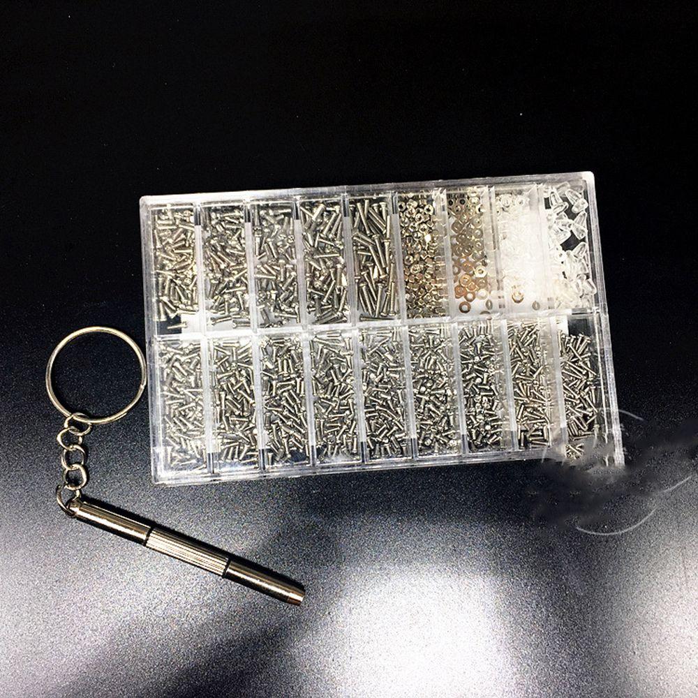 tool Micro Screwdriver Set Replacement Nuts Repair Tools Screwdriver Glasses screw accessory box срібний
tool Micro Screwdriver Set Replacement Nuts Repair Tools Screwdriver Glasses screw accessory box срібний
