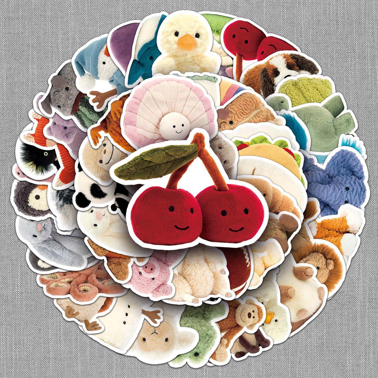 51 Personalized Jellycat Graffiti Stickers: Cute Cartoon Décor for Water Bottles, Phones, and Toys
51 Personalized Jellycat Graffiti Stickers: Cute Cartoon Décor for Water Bottles, Phones, and Toys