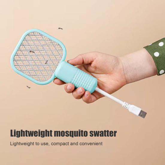 Mini USB Electric Fly Swatter 3000V Portable Travel Lightweight Indoor Outdoor Gnats Trap UV Lamp Automatic Fly Zapper Racket зелений
Mini USB Electric Fly Swatter 3000V Portable Travel Lightweight Indoor Outdoor Gnats Trap UV Lamp Automatic Fly Zapper Racket зелений