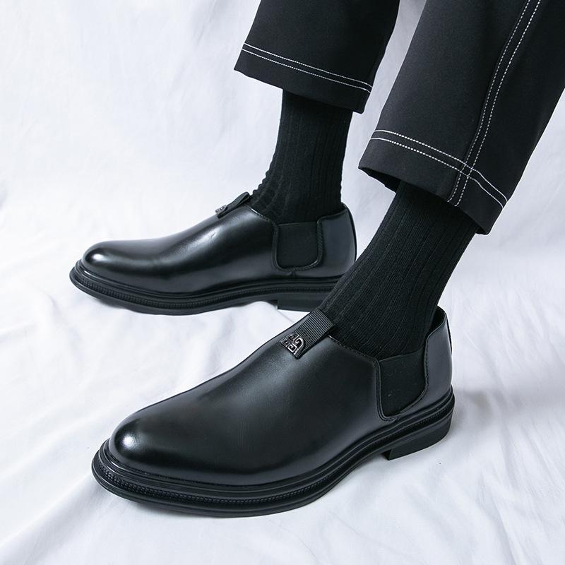 New casual leather shoes laceless lazy shoes driver driving shoes daily shoes 46 чорний
New casual leather shoes laceless lazy shoes driver driving shoes daily shoes 46 чорний