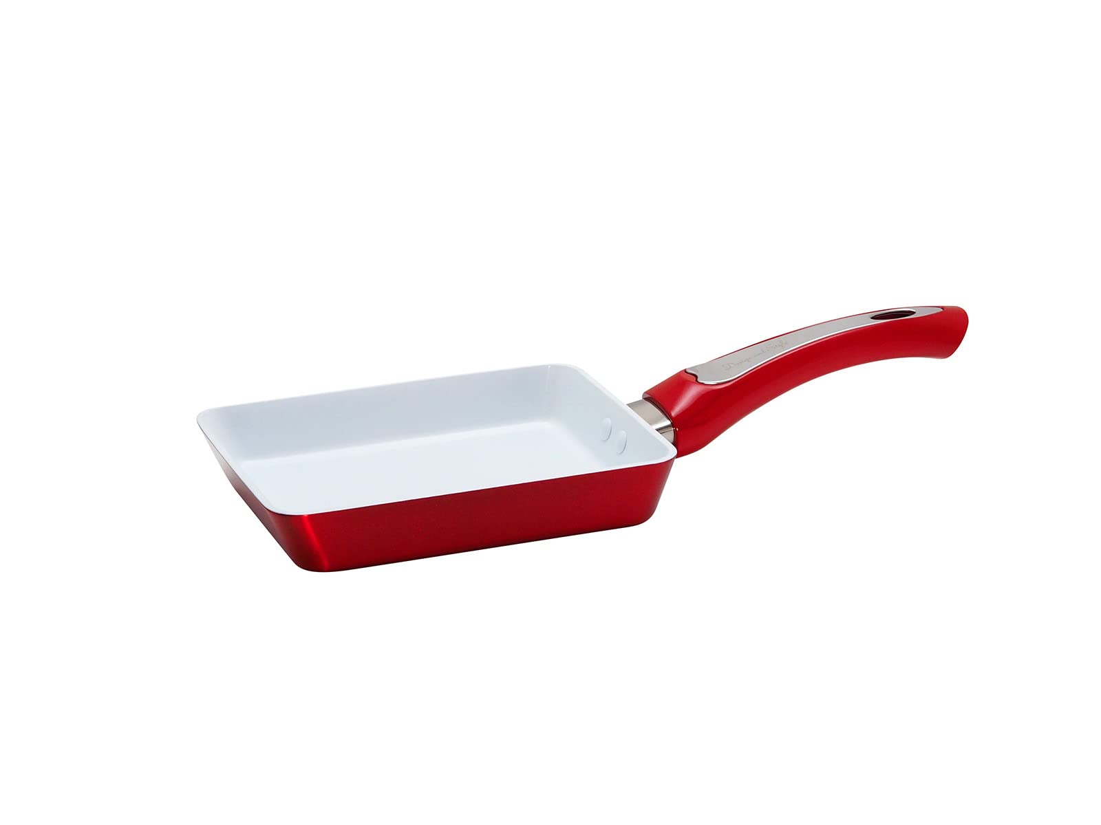 Egg Ceramic Induction Shiny 5mm Thick Easy to D&S Pan, Double-Layer Coating, Compatible, Red, PFOA-Free, Non-Stick, Bottom, Clean, DSSH18E-WHRE
Egg Ceramic Induction Shiny 5mm Thick Easy to D&S Pan, Double-Layer Coating, Compatible, Red, PFOA-Free, Non-Stick, Bottom, Clean, DSSH18E-WHRE