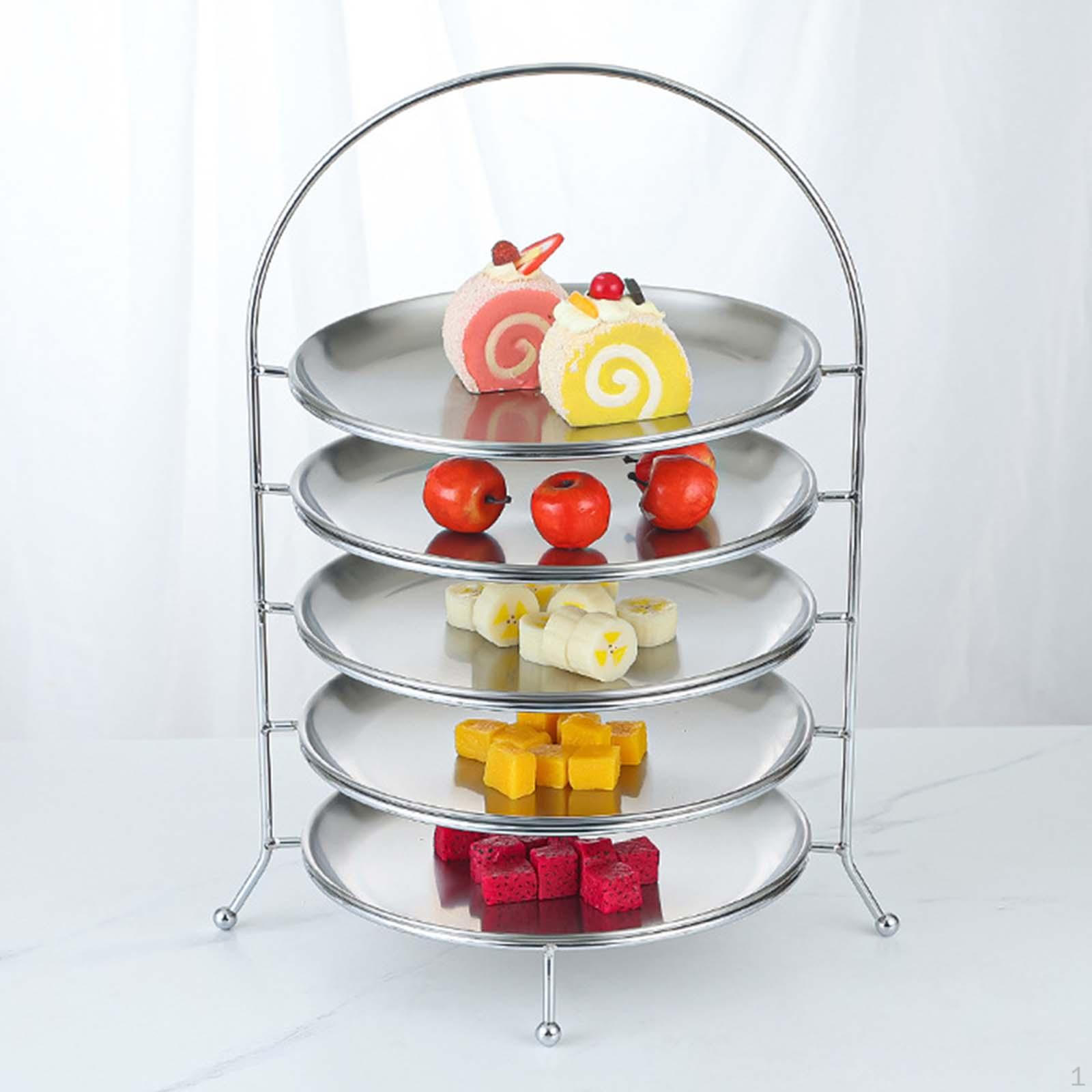 Підставка для кексів, Дисплей для фруктів та цукерок, Багаторівнева підставка для десертів 5 layer Argent
Підставка для кексів, Дисплей для фруктів та цукерок, Багаторівнева підставка для десертів 5 layer Argent