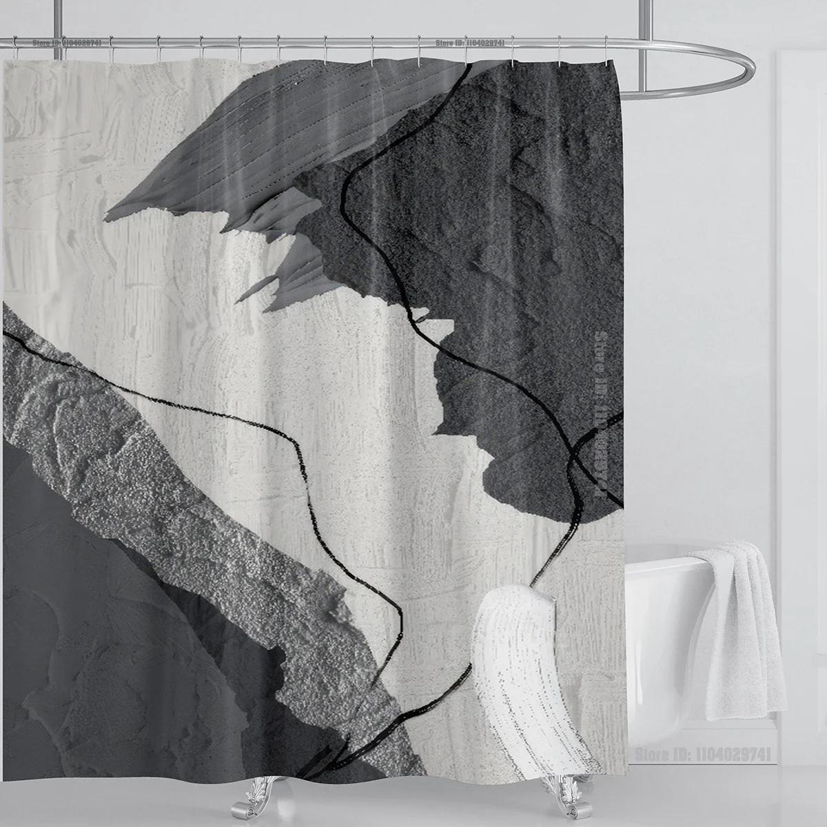Print Abstract Line Art Style Watercolor Shower Curtain Set Waterproof Polyester Bathroom Curtain Home Decoration With Hooks W60H190(CM)-1 Pcs
Print Abstract Line Art Style Watercolor Shower Curtain Set Waterproof Polyester Bathroom Curtain Home Decoration With Hooks W60H190(CM)-1 Pcs