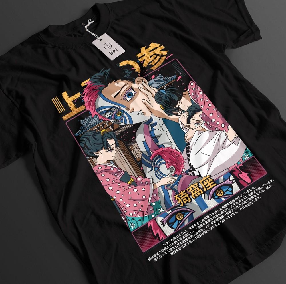 Demon Slayer Shirt Akaza Upper Moon 3 T-Shirt Tanjiro Kimetsu No Yaiba Muzan Tee 3XL
Demon Slayer Shirt Akaza Upper Moon 3 T-Shirt Tanjiro Kimetsu No Yaiba Muzan Tee 3XL