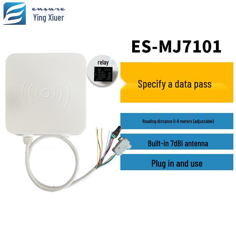 Yingxiuer Long-Range RFID Vehicle Access Control Reader CN plug (adapter included)
Yingxiuer Long-Range RFID Vehicle Access Control Reader CN plug (adapter included)