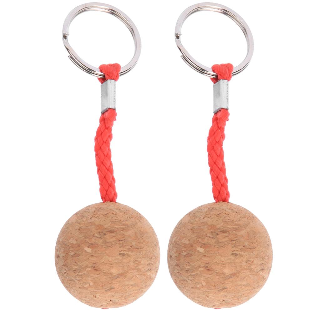 2Pcs Floating Cork Keyring Wooden Ball Key Ring Float Sailing Boat Canoe Water Sports 
2Pcs Floating Cork Keyring Wooden Ball Key Ring Float Sailing Boat Canoe Water Sports