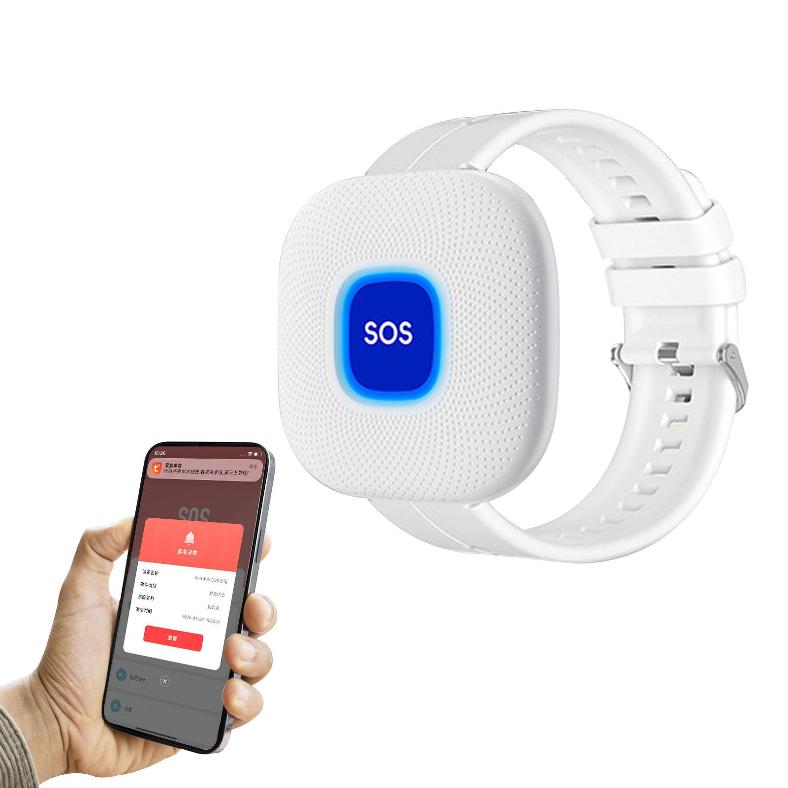 Бездротова кнопка виклику пейджера WiFi Браслет екстреної сигналізації Розумний пейджер для доглядальниці для літніх людей Лікарня Будинок для літніх людей з радіусом дії 100 футів Керування через додаток Recha
Бездротова кнопка виклику пейджера WiFi Браслет екстреної сигналізації Розумний пейджер для доглядальниці для літніх людей Лікарня Будинок для літніх людей з радіусом дії 100 футів Керування через додаток Recha