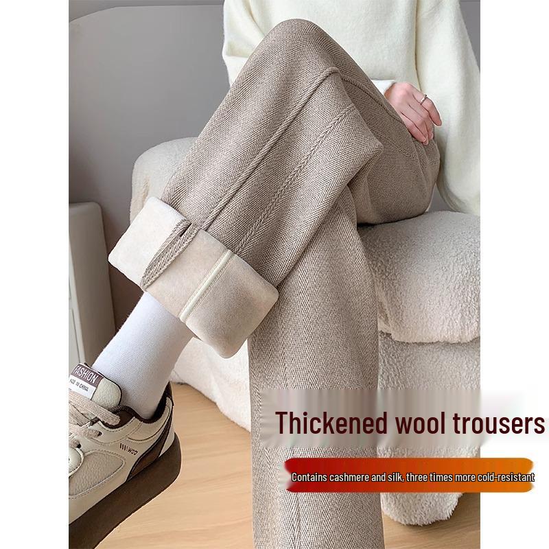 Women s Woolen Herringbone Pattern Pants with Velvet, Petite, Narrow & Straight Leg - Autumn/Winter 2024 Collection. 3XL (150-165 lbs)
Women s Woolen Herringbone Pattern Pants with Velvet, Petite, Narrow & Straight Leg - Autumn/Winter 2024 Collection. 3XL (150-165 lbs)