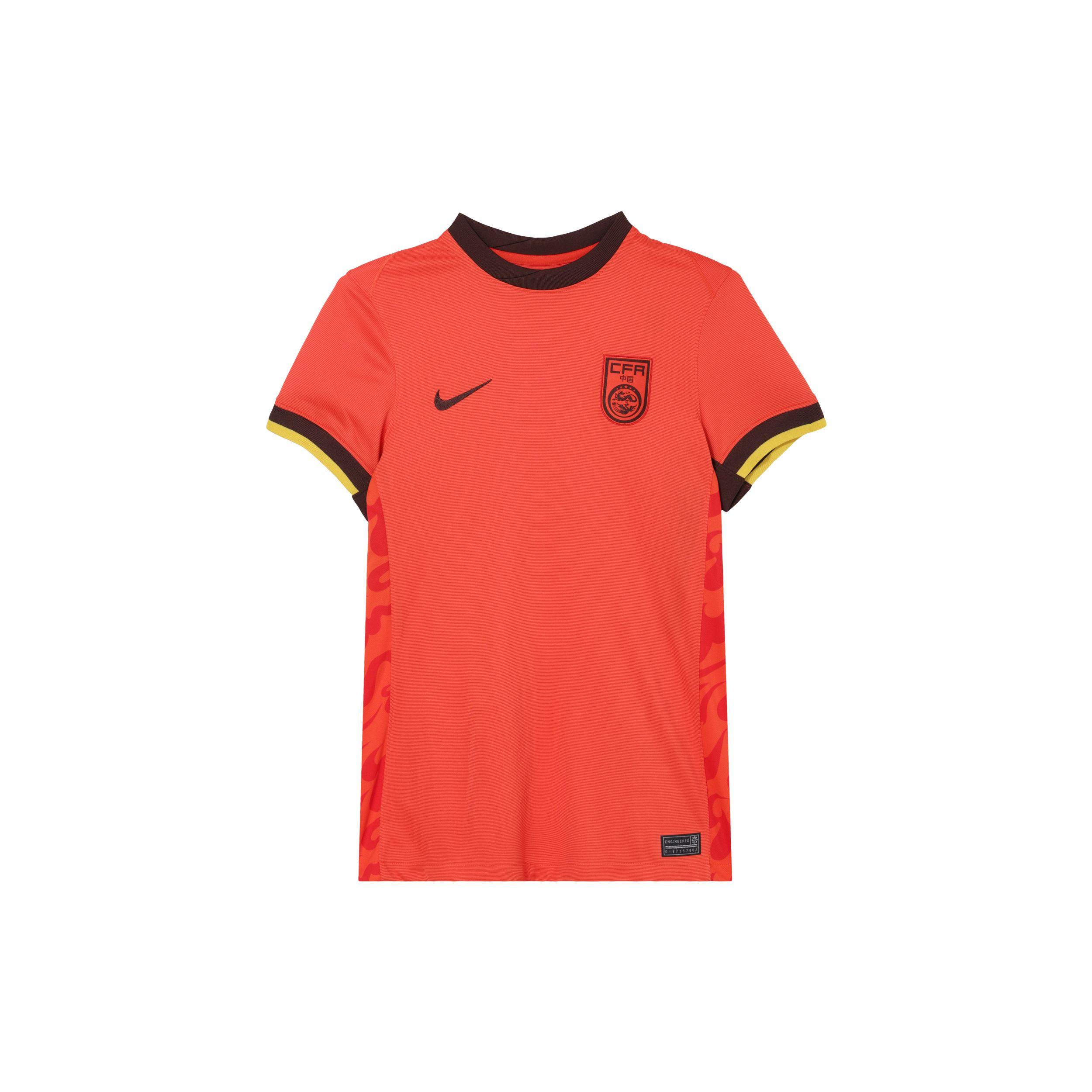 Nike Round Neck Moisture Wicking Short Sleeve Soccer Shirt Women tops Passionate-Red Comet-Red Earth-Brown FJ4330633 M
Nike Round Neck Moisture Wicking Short Sleeve Soccer Shirt Women tops Passionate-Red Comet-Red Earth-Brown FJ4330633 M