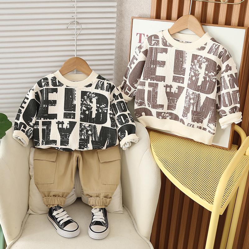 Boys 2025 Spring Sweatshirt Two-Piece Set - Handsome Children s Outerwear 80cm-120cm/1 set of 5 pieces сірий колір
Boys 2025 Spring Sweatshirt Two-Piece Set - Handsome Children s Outerwear 80cm-120cm/1 set of 5 pieces сірий колір