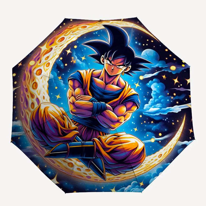 1 шт. DRAGON BALL Гоку Автоматична складана парасолька з відкриттям/закриттям, Вітростійка конструкція з 8 спицями, Легка туристична парасолька для жінок/чоловіків, a0902062
1 шт. DRAGON BALL Гоку Автоматична складана парасолька з відкриттям/закриттям, Вітростійка конструкція з 8 спицями, Легка туристична парасолька для жінок/чоловіків, a0902062