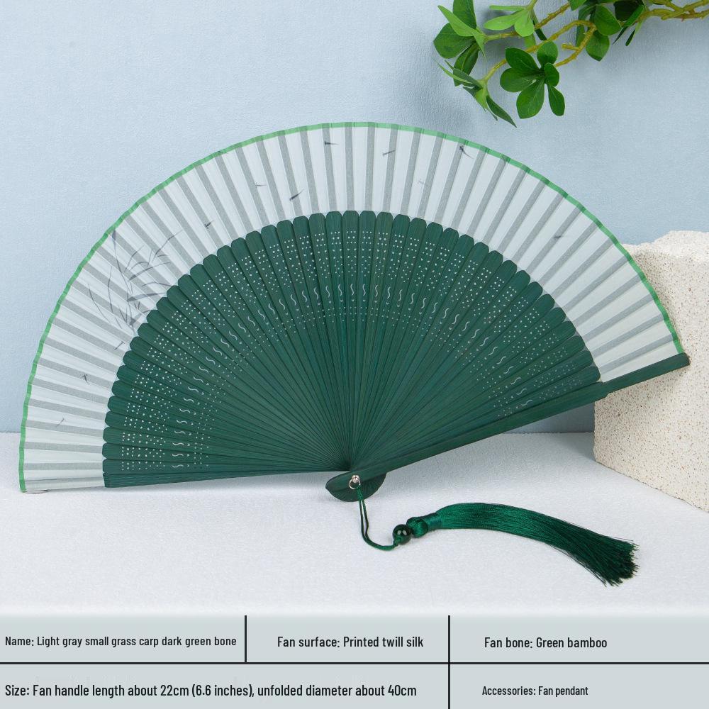Elegant Chinese Style Folding Fan for Women - Qipao Fashion Show & Hanfu Dance, Retro Design
Elegant Chinese Style Folding Fan for Women - Qipao Fashion Show & Hanfu Dance, Retro Design