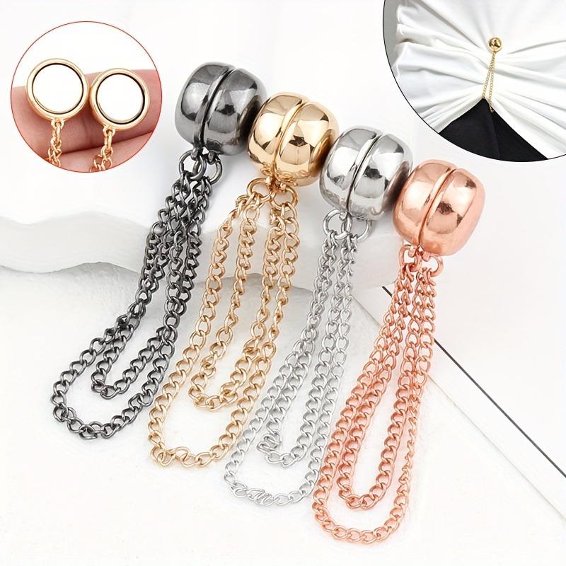 4pcs Fashion Magnetic Clothes Clip Powerful Magnetic Shawl Clip Needle Free Magnetic Brooch Women Clothing Headscarf Decoration
4pcs Fashion Magnetic Clothes Clip Powerful Magnetic Shawl Clip Needle Free Magnetic Brooch Women Clothing Headscarf Decoration