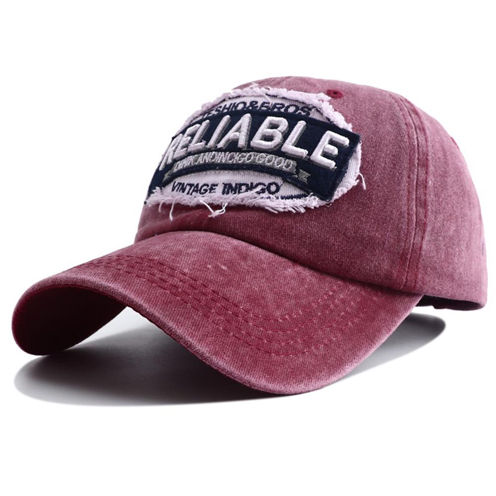 New Men S Reliable Letter Embroidery Baseball Cap Women S Adjustable Washed Cotton Hat Summer Outdoor Sun Visor Hats Snapback Adjustable
New Men S Reliable Letter Embroidery Baseball Cap Women S Adjustable Washed Cotton Hat Summer Outdoor Sun Visor Hats Snapback Adjustable