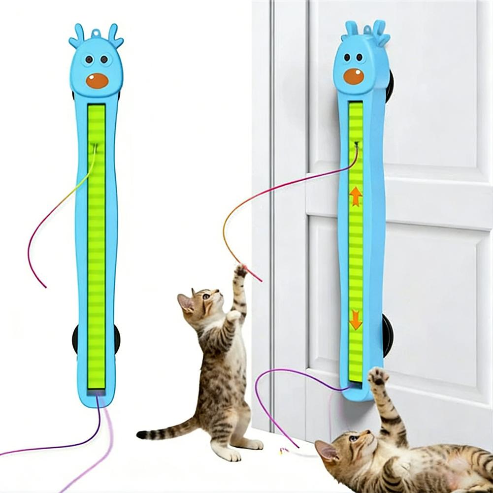 Wall Mounted Auto Motion Flying Rope Cat Toy Quiet String Interactive Adjustable Modes Electric Teasing Kitten Toy for Boredom
Wall Mounted Auto Motion Flying Rope Cat Toy Quiet String Interactive Adjustable Modes Electric Teasing Kitten Toy for Boredom