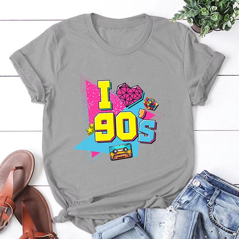 New Retro I 90S Print Tshirt Unisex Casual Short Sleeve TShirt Women Fashion Retro I 90S Graphic Print Tops Tees S
New Retro I 90S Print Tshirt Unisex Casual Short Sleeve TShirt Women Fashion Retro I 90S Graphic Print Tops Tees S
