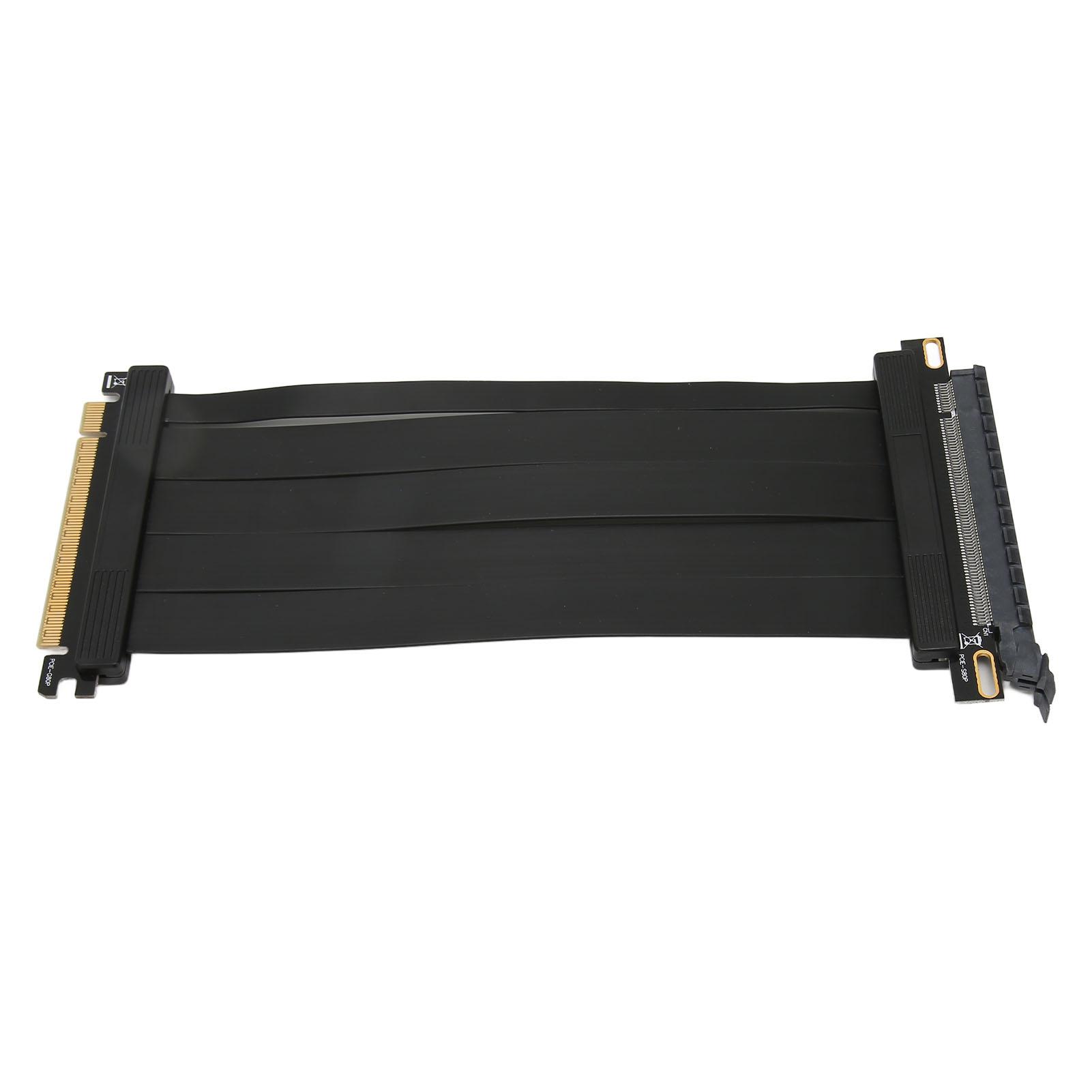 Кабель GPU PCIE 4.0 Riser X16 высокоскоростной плоский 180 градусов 20 см для RTX3090 RTX3080 RTX3070
Кабель GPU PCIE 4.0 Riser X16 высокоскоростной плоский 180 градусов 20 см для RTX3090 RTX3080 RTX3070