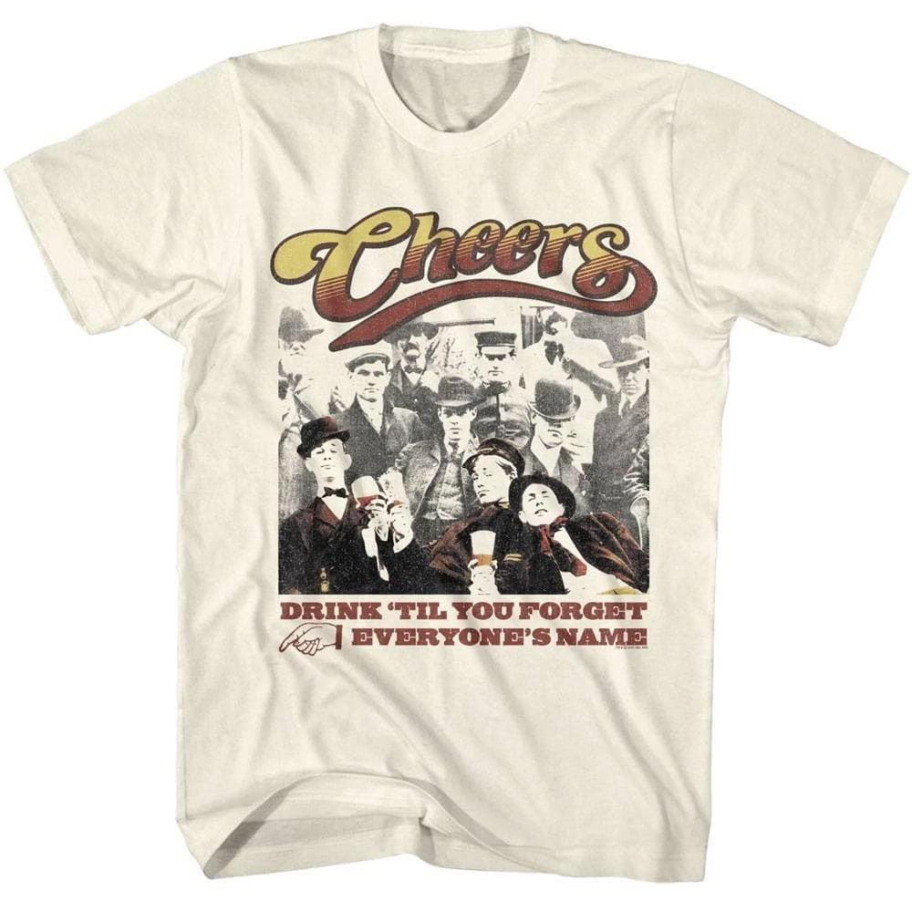 Cheers Drink til you Forget Everyone s Name Men s T Shirt S
Cheers Drink til you Forget Everyone s Name Men s T Shirt S