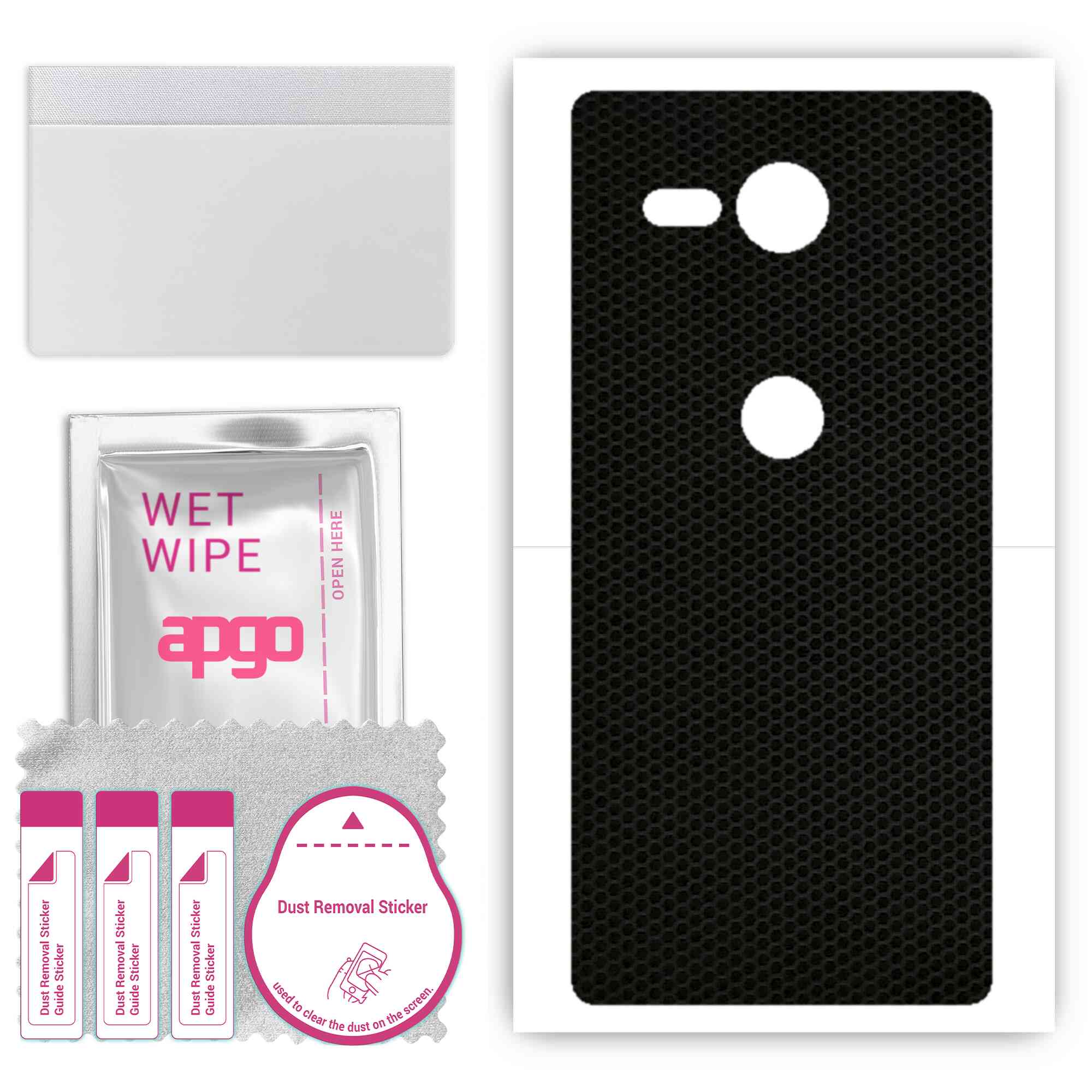 Apgo Protective Skin Sticker для задньої панелі, сумісний із Sony Xperia XZ2 Compact, Wrap Film, Foil, Vinyl - Pattern Matrix
Apgo Protective Skin Sticker для задньої панелі, сумісний із Sony Xperia XZ2 Compact, Wrap Film, Foil, Vinyl - Pattern Matrix