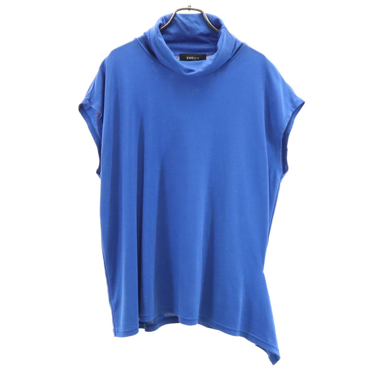 ZUCCa made in Japan No sleeve High neck Cut M blue Women Used
ZUCCa made in Japan No sleeve High neck Cut M blue Women Used