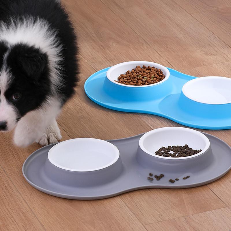 Anti-splash Double Food Bowls For Large Dogs Silicone Dog Bowl Mat Water Drinking Bowl For Cats Anti Slip Dog Dish Accessories
Anti-splash Double Food Bowls For Large Dogs Silicone Dog Bowl Mat Water Drinking Bowl For Cats Anti Slip Dog Dish Accessories