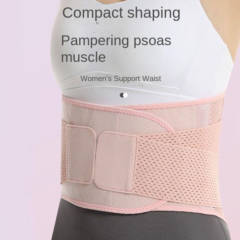 Back Brace Lumbar Support Belt Adjustable Abdominal Belt Waist Protection Belt Women Athletes M чорний
Back Brace Lumbar Support Belt Adjustable Abdominal Belt Waist Protection Belt Women Athletes M чорний