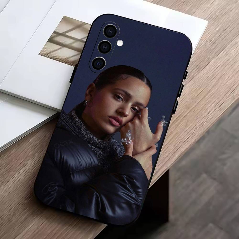 Singer R-ROSALíA Phone Case Black Silicone Soft For Samsung Galaxy A73,A72,A71,A70,A53,A52,A51 Samsung a32 5g
Singer R-ROSALíA Phone Case Black Silicone Soft For Samsung Galaxy A73,A72,A71,A70,A53,A52,A51 Samsung a32 5g