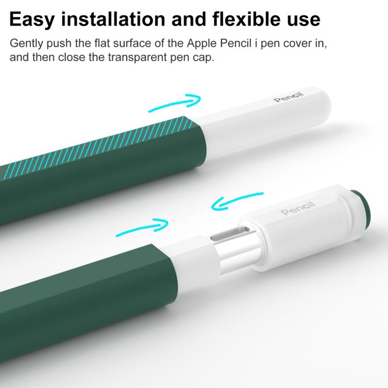 For Apple Pencil (USB-C) Stylish Jelly Silicone Sleeve Stylus Pen Protective Cover Dark Blue
For Apple Pencil (USB-C) Stylish Jelly Silicone Sleeve Stylus Pen Protective Cover Dark Blue