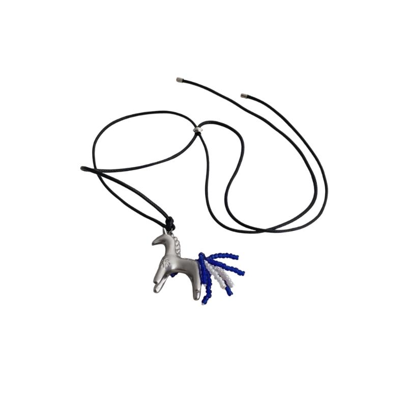 Bohemian Horse Tassels Pendant Necklace With Braided Cord for Women Elegant Layer Jewelry Gift S чёрный
Bohemian Horse Tassels Pendant Necklace With Braided Cord for Women Elegant Layer Jewelry Gift S чёрный