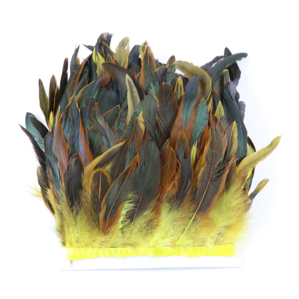 1 Meter Natural Rooster Feathers Trim Black Clothing Sewing Ribbon 15-20cm Feather Fringe for Carnival Decoration Plumes Crafts 1Meter жёлтый
1 Meter Natural Rooster Feathers Trim Black Clothing Sewing Ribbon 15-20cm Feather Fringe for Carnival Decoration Plumes Crafts 1Meter жёлтый