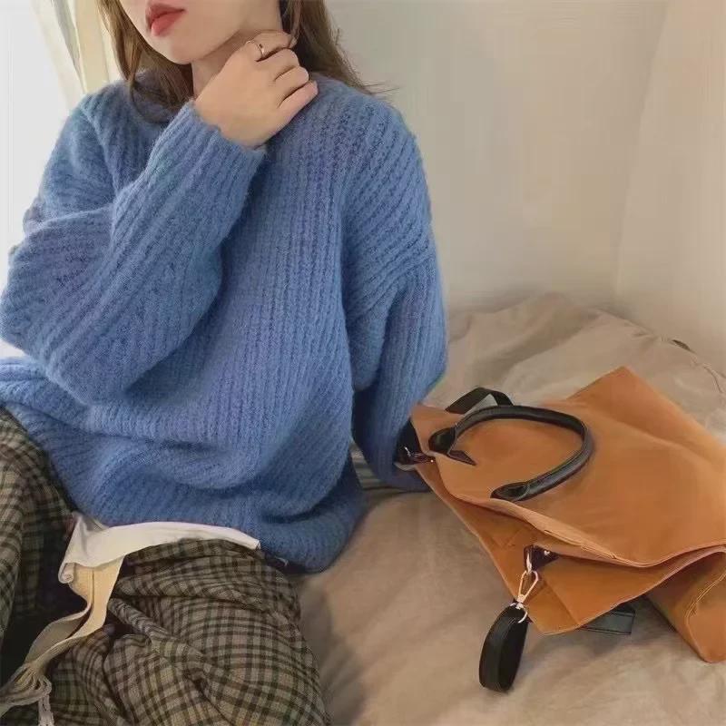 «Корейский розовый свободный свитер-пуловер»: Стиль «Первая любовь» для женщин — мода осень/зима 2024 года
«Корейский розовый свободный свитер-пуловер»: Стиль «Первая любовь» для женщин — мода осень/зима 2024 года