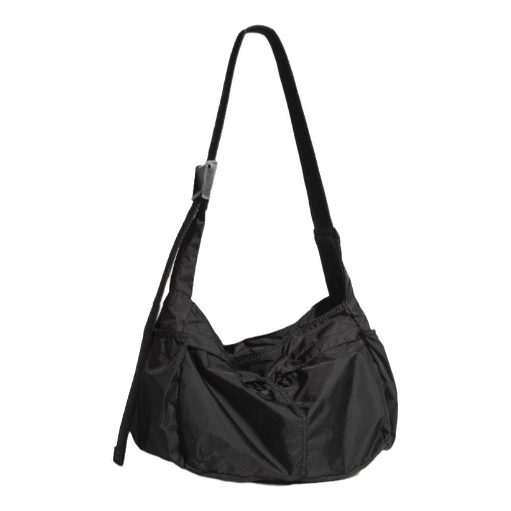 Versatile Portable Crossbody Bag Large Capacity Waterproof Shoulder Bag Smooth Oxford Cloth Solid Color Outdoor Bag Unisex чёрный
Versatile Portable Crossbody Bag Large Capacity Waterproof Shoulder Bag Smooth Oxford Cloth Solid Color Outdoor Bag Unisex чёрный