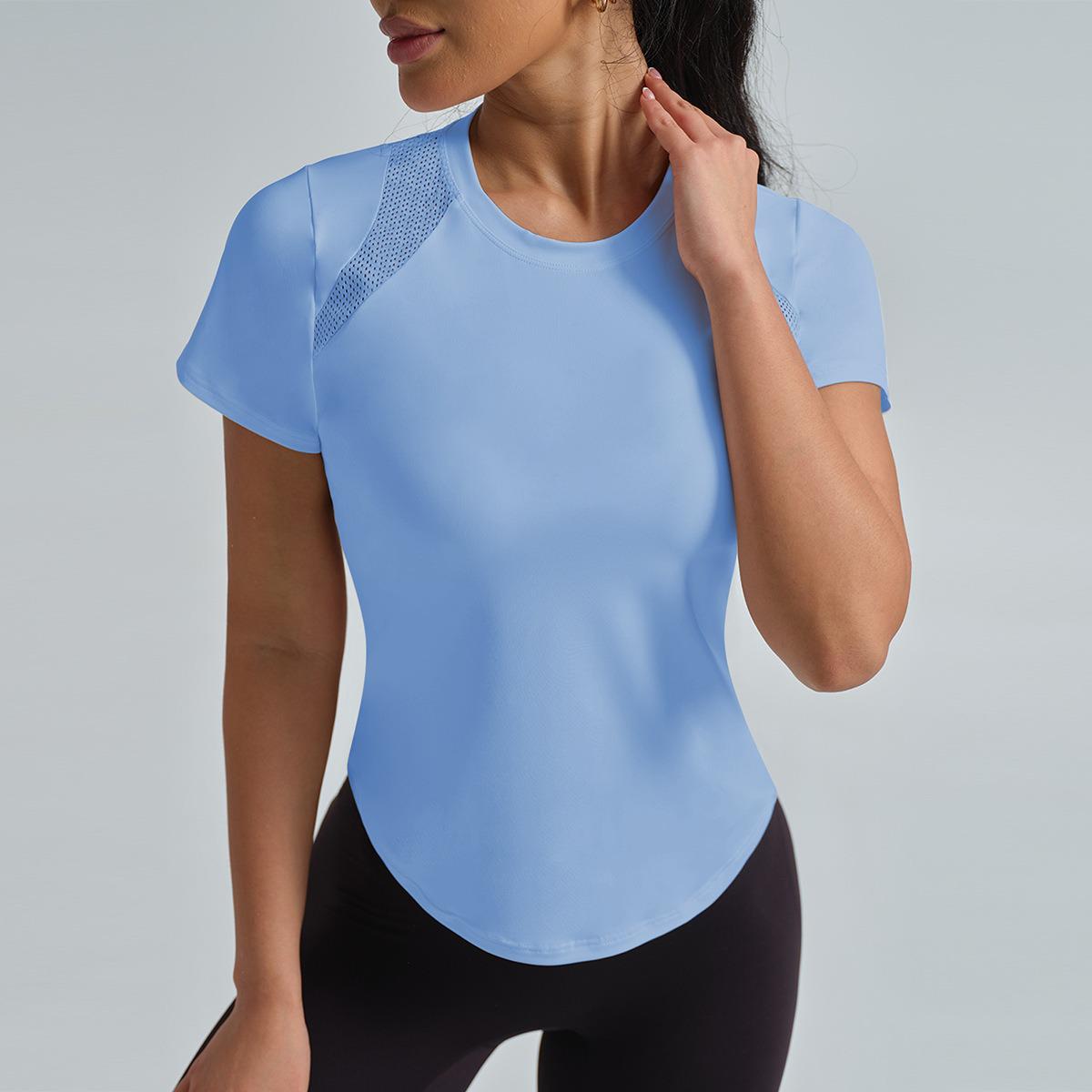 Women s Quick-Dry Mesh Sports T-Shirt for Yoga & Running Small світло-синій колір
Women s Quick-Dry Mesh Sports T-Shirt for Yoga & Running Small світло-синій колір