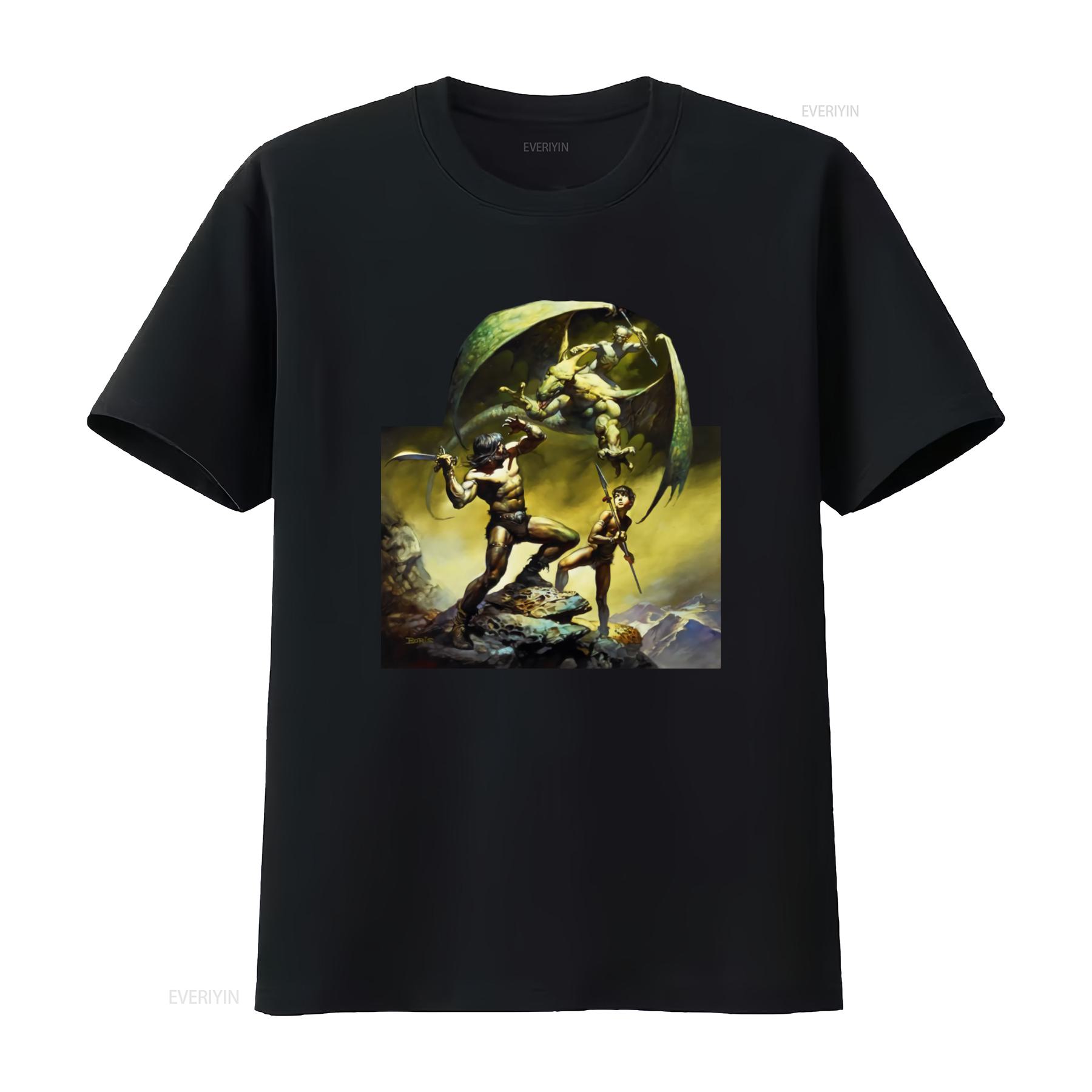 Conan The Barbarian Vintage 80s Aquilonia Boris Vallejo Art Print T Shirt USA Small vintage Washed Stylish Stretched homme 4XL
Conan The Barbarian Vintage 80s Aquilonia Boris Vallejo Art Print T Shirt USA Small vintage Washed Stylish Stretched homme 4XL