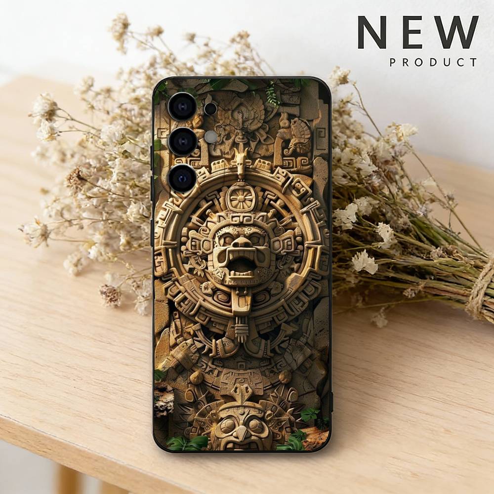 Mayan Aztec Calendar Statue Phone Case For Samsung S26,25,24,23,22,30,21,10,9,Ultra,Plus,Lite Black Soft Case Samsung S23ULTRA5G
Mayan Aztec Calendar Statue Phone Case For Samsung S26,25,24,23,22,30,21,10,9,Ultra,Plus,Lite Black Soft Case Samsung S23ULTRA5G