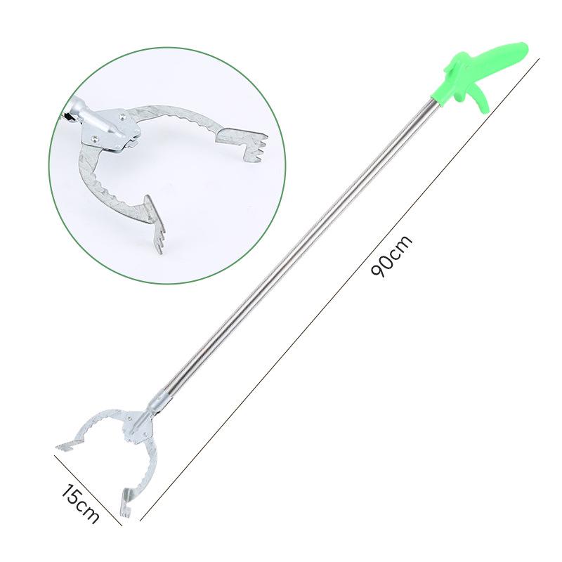 Stainless Steel Trash Picking Pliers - No-Bend Cleaning Tool for Sanitation Workers
Stainless Steel Trash Picking Pliers - No-Bend Cleaning Tool for Sanitation Workers