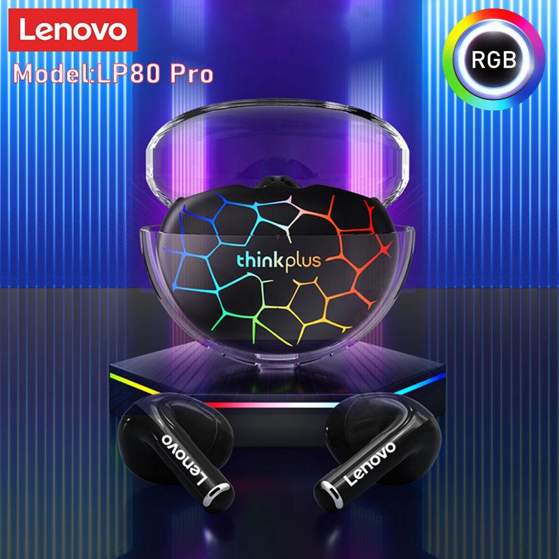 Оригинальные беспроводные Bluetooth-наушники Lenovo LP80 Pro с RGB-подсветкой, спортивные модные наушники с низкой задержкой, игровая гарнитура
Оригинальные беспроводные Bluetooth-наушники Lenovo LP80 Pro с RGB-подсветкой, спортивные модные наушники с низкой задержкой, игровая гарнитура
