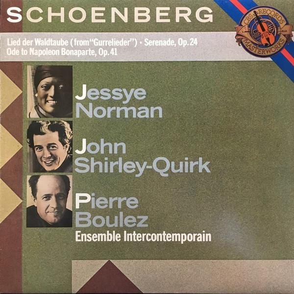 LP Record ARNOLD SCHOENBERG JESSYE NORMAN J Lied Der Waldtaube Serenade Op. 24 74025 CBS Masterworks 1982 Netherland Classical Used
LP Record ARNOLD SCHOENBERG JESSYE NORMAN J Lied Der Waldtaube Serenade Op. 24 74025 CBS Masterworks 1982 Netherland Classical Used