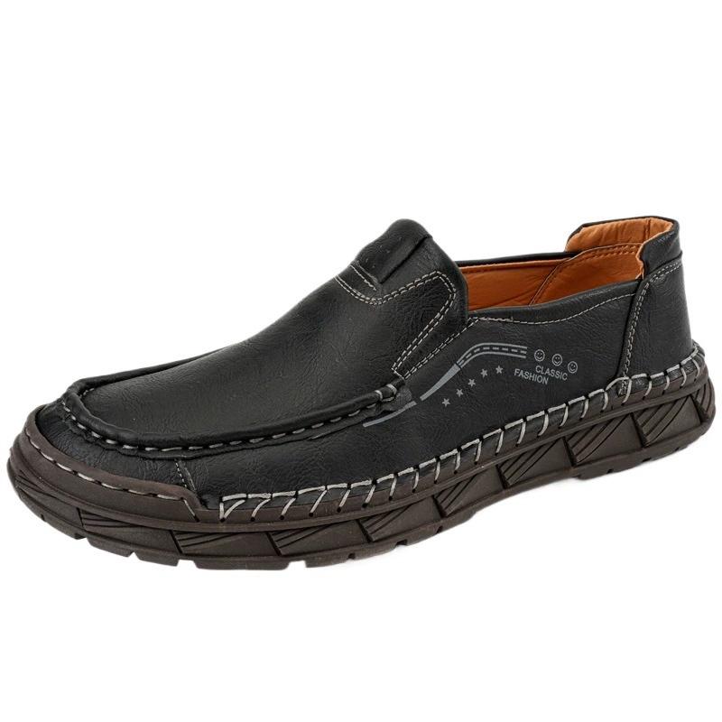 Men s Slip On Loafers Soft Leather Preppy Lightweight Breathable Driving Shoes Non Slip Daily Fashion Casual Outdoor Sneakers 38 чорний
Men s Slip On Loafers Soft Leather Preppy Lightweight Breathable Driving Shoes Non Slip Daily Fashion Casual Outdoor Sneakers 38 чорний