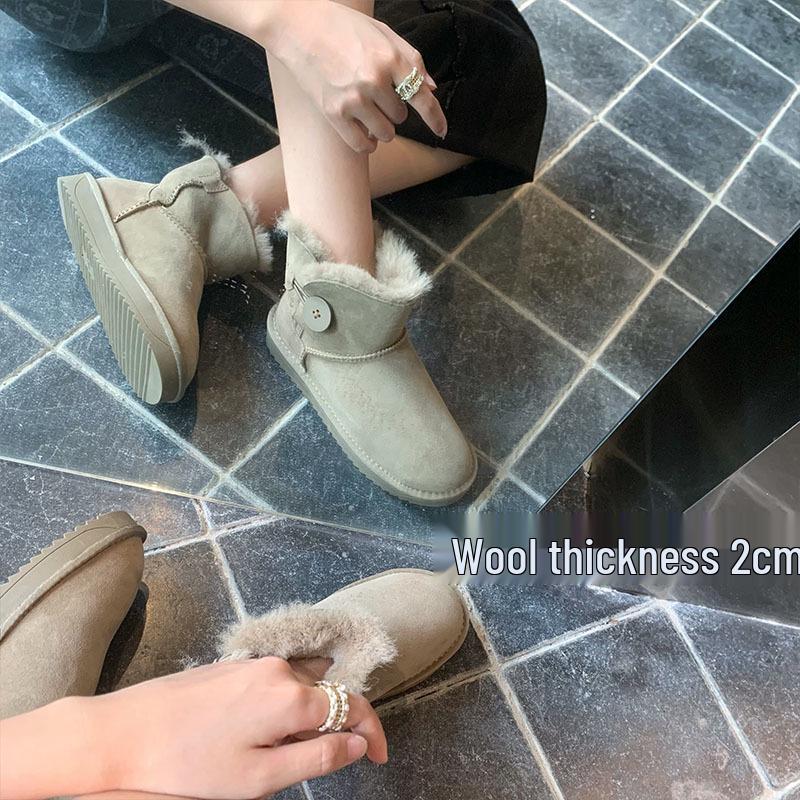 Женские дубленки 2025 года: Зимняя обувь на толстой подошве с флисовой подкладкой - альтернатива UGG 38 (Thick Wool, Runs Small)
Женские дубленки 2025 года: Зимняя обувь на толстой подошве с флисовой подкладкой - альтернатива UGG 38 (Thick Wool, Runs Small)