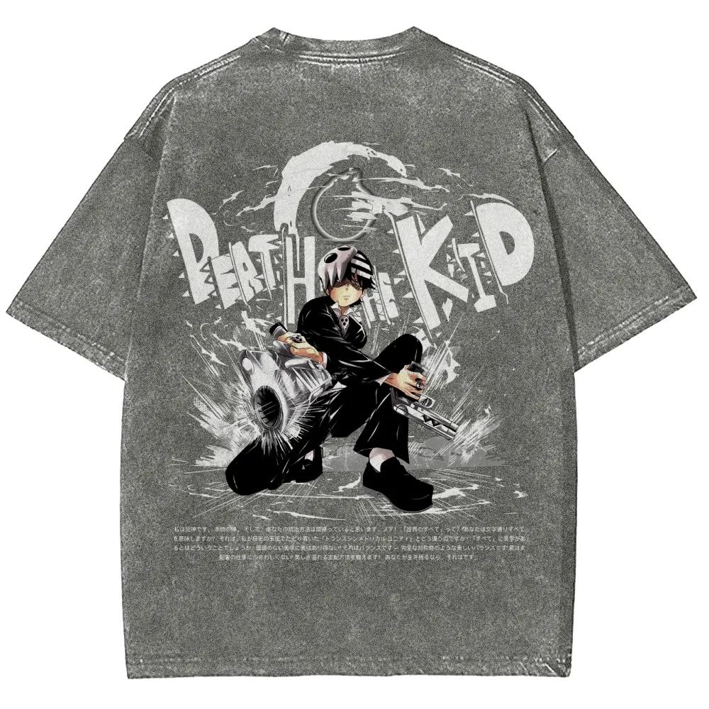 Manga Soul Eater Death The Kid Printed Tee Men Short Sleeve Clothing Washed Cotton Tshirt Retro Casual T Shirt Harajuku Tshirt S
Manga Soul Eater Death The Kid Printed Tee Men Short Sleeve Clothing Washed Cotton Tshirt Retro Casual T Shirt Harajuku Tshirt S