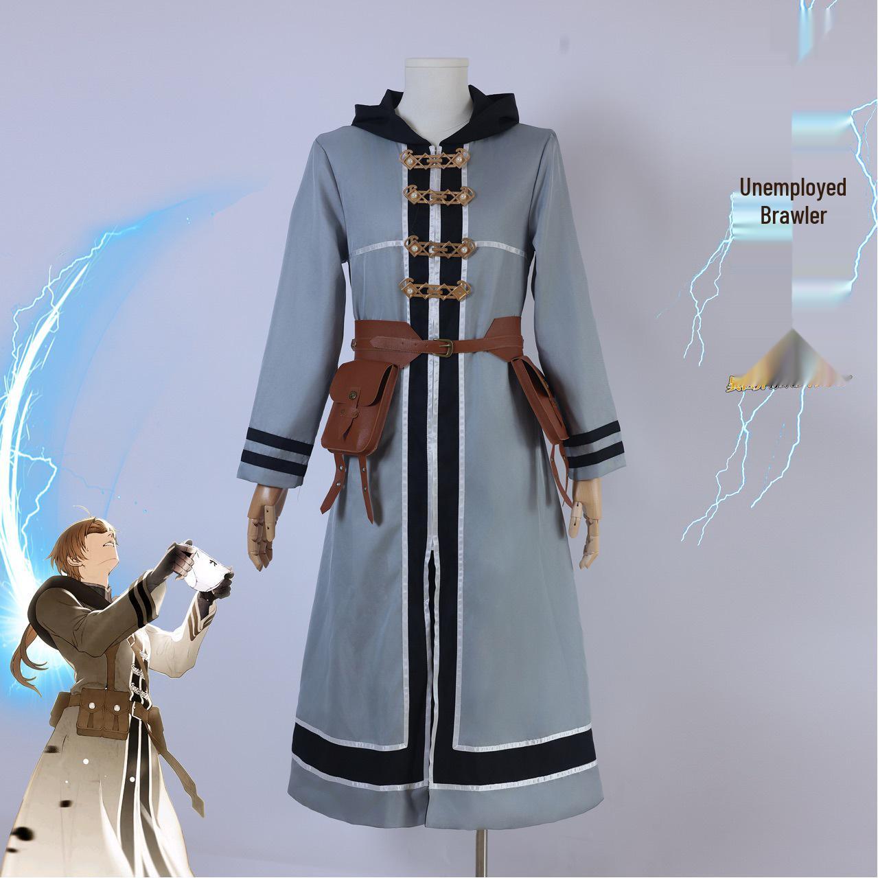 Mushoku Tensei Rudeus Battle Arc Adult Cosplay Costume Set XXL
Mushoku Tensei Rudeus Battle Arc Adult Cosplay Costume Set XXL