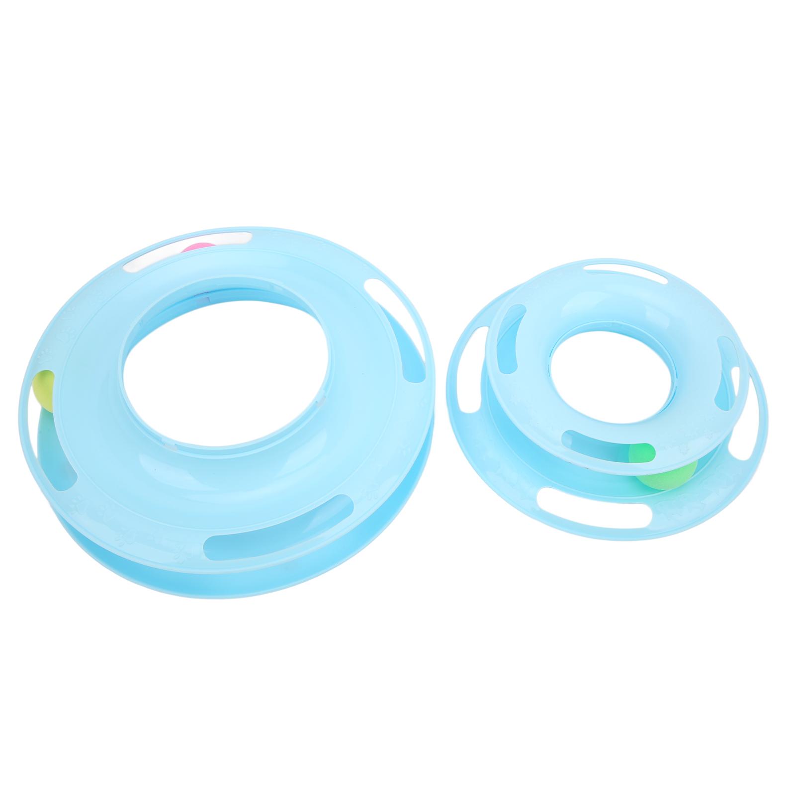 Cat Ball Towers Toys 3 Level Towers Tracks Roller Puzzle Toys for Kitty Cats Huning Chasing and синій
Cat Ball Towers Toys 3 Level Towers Tracks Roller Puzzle Toys for Kitty Cats Huning Chasing and синій