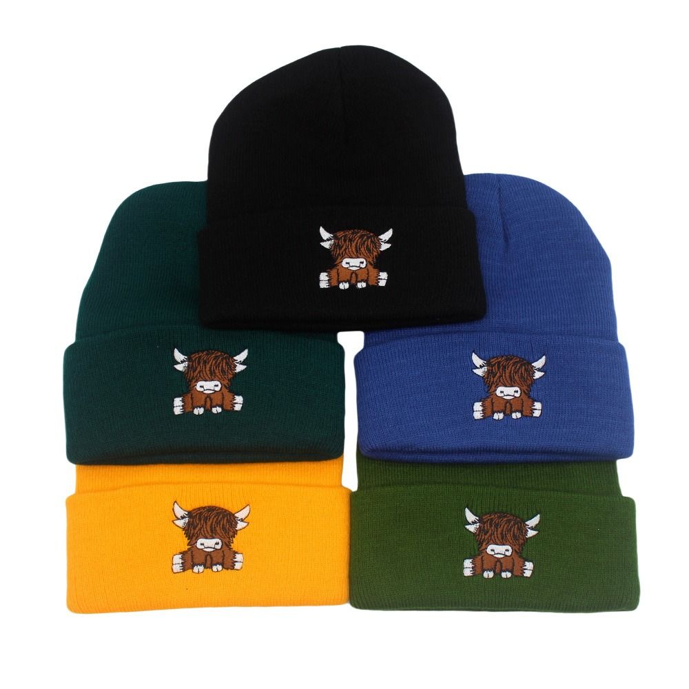 Acrylic Fibres Autumn Winter Hats Warm Beanie Hats Cartoon Cow Knitted Hat for Men Women чорний
Acrylic Fibres Autumn Winter Hats Warm Beanie Hats Cartoon Cow Knitted Hat for Men Women чорний