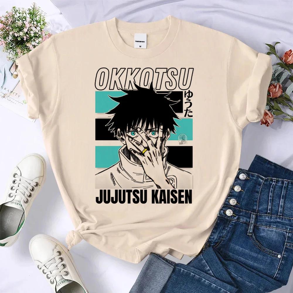 Jujutsu Kaisen Gojo Satoru Top Women Streetwear Tshirt Female Anime 2000s Designer Clothing Hip Hop Tops Casual Female Clothing 3XL
Jujutsu Kaisen Gojo Satoru Top Women Streetwear Tshirt Female Anime 2000s Designer Clothing Hip Hop Tops Casual Female Clothing 3XL