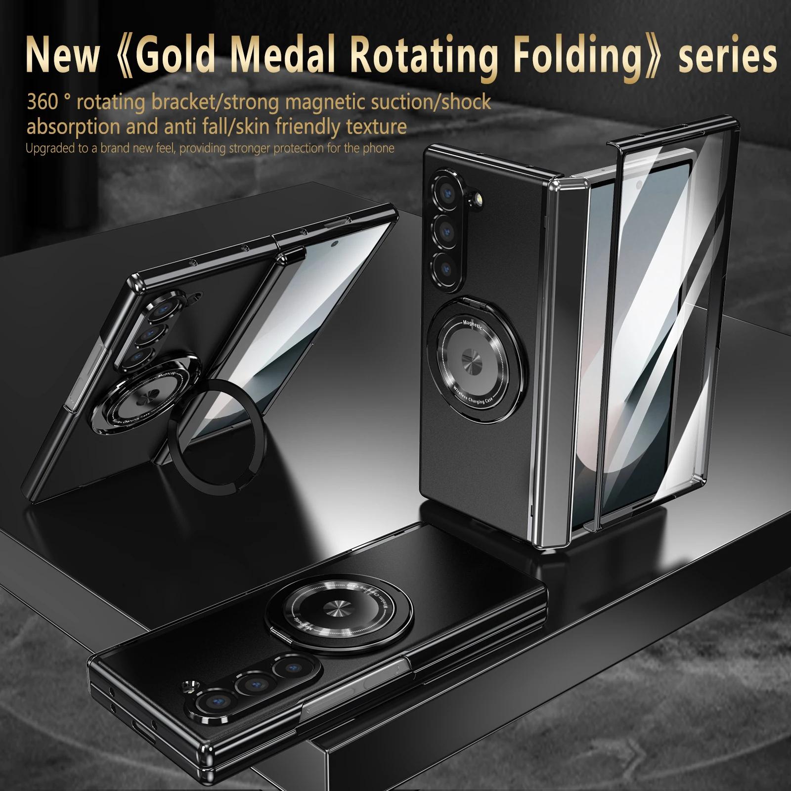 Business Ring Holder Protection Magnetic Case for Samsung Galaxy Z Fold 7 6 5 4 3 Compatible Outer Screen Shockproof Glass Cover Galaxy Z Fold7 чорний
Business Ring Holder Protection Magnetic Case for Samsung Galaxy Z Fold 7 6 5 4 3 Compatible Outer Screen Shockproof Glass Cover Galaxy Z Fold7 чорний