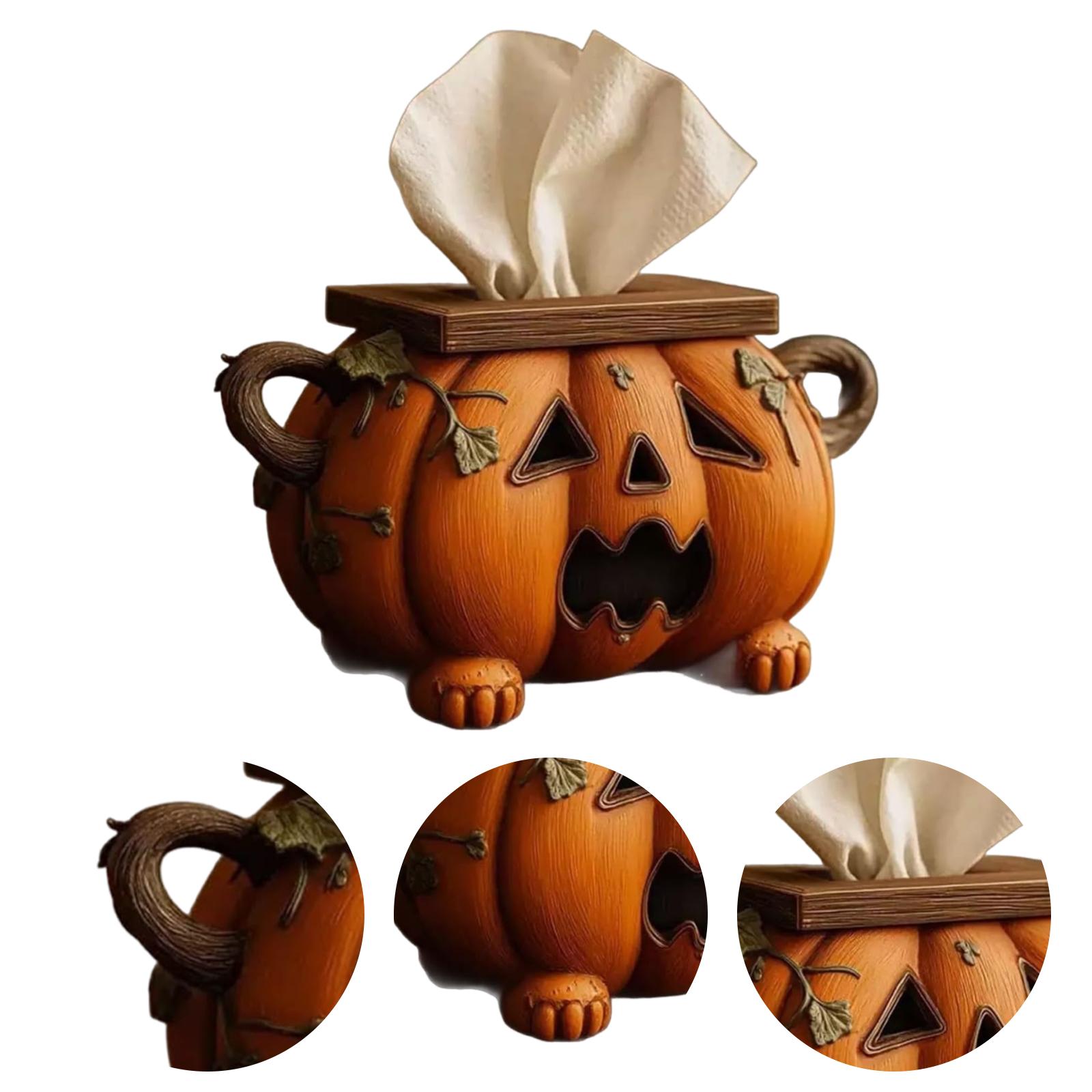 Halloween Pumpkin Tissue Box Holder with Eyes Halloween Toilet Paper Storage Case Container Pumpkin Tissue Box for Home Bathroom China Mainland
Halloween Pumpkin Tissue Box Holder with Eyes Halloween Toilet Paper Storage Case Container Pumpkin Tissue Box for Home Bathroom China Mainland